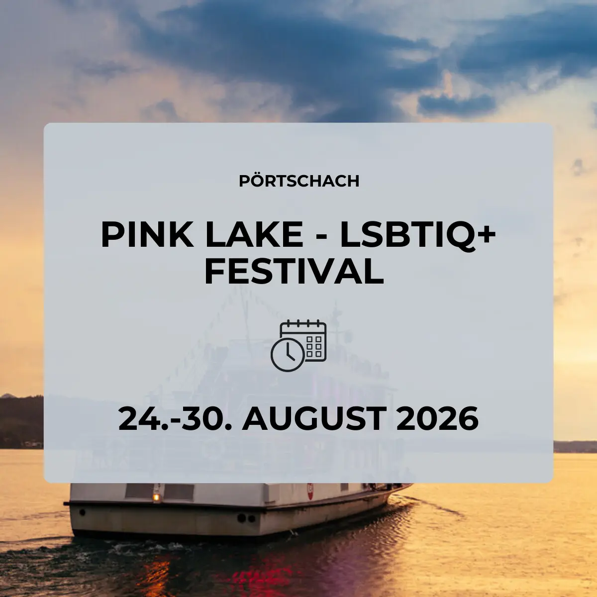 Pink Lake Festival Wörthersee LGBTIQ+ Hotel Velden