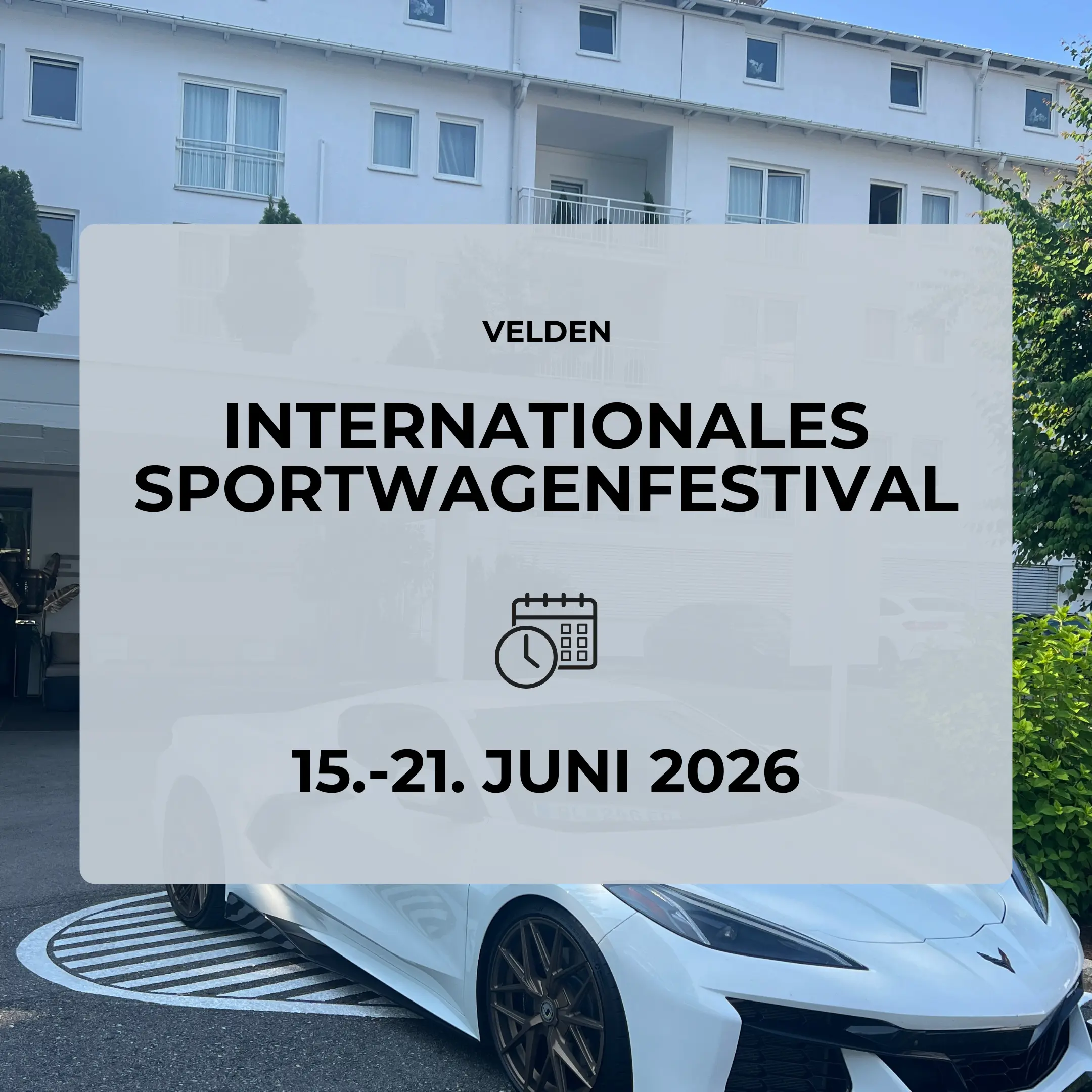 Sportwagenfestival Velden Seehotel Europa Woerthersee
